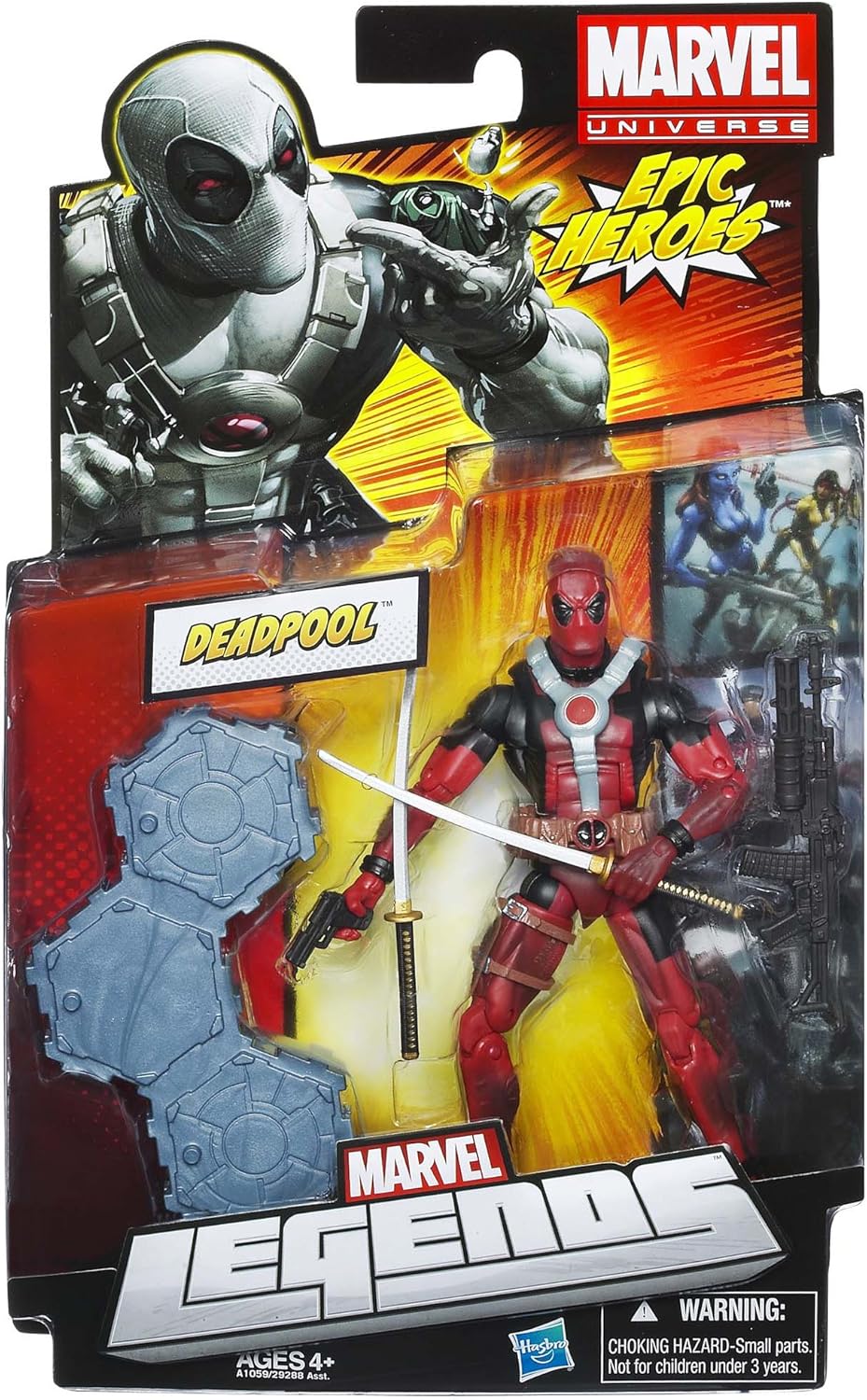 marvel legends deadpool amazon