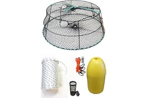 KUFA Sports Tower Style Vinyl Coated Prawn Trap with Prawn Trap Accessory Combo (CT78+PHM3+HA2)