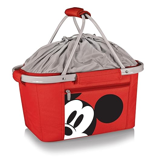 Disney Classics  Mickey Mouse Metro Basket Collapsible Cooler Tote