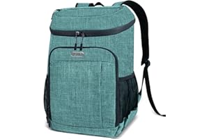 BAGLHER Lightweight Insulated Cooler Backpack - 30 Cans, Leak-Proof for Lunch, Picnic, Hiking, Camping Trips