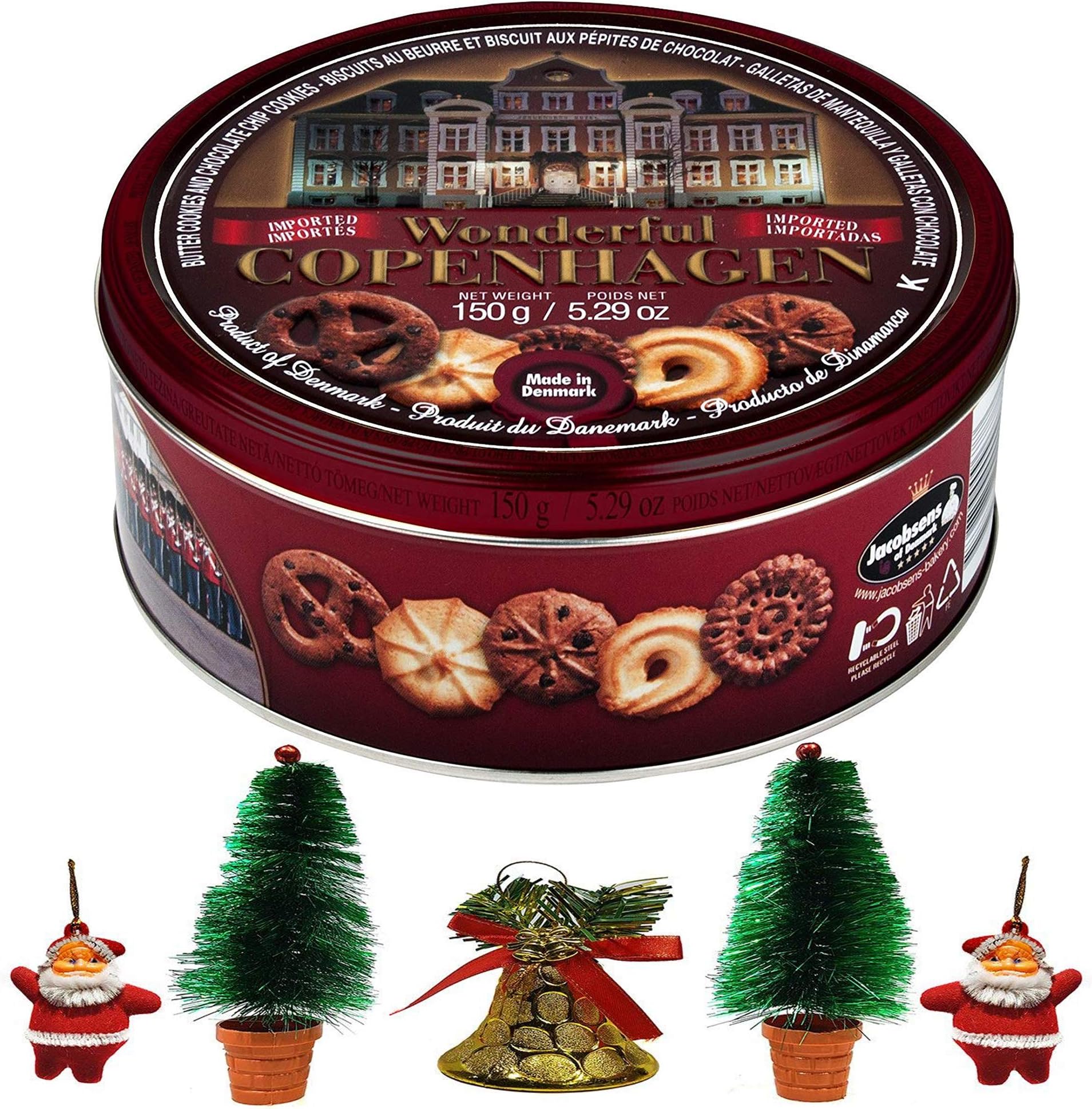 Jacobsen's-Christmas Combo with Wonderful Copenhagen Cookies 150g & X'Mas Goodies