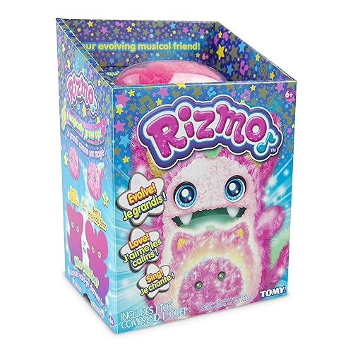 Rizmo Evolving Musical Friend Interactive Plush Toy with Fun Games