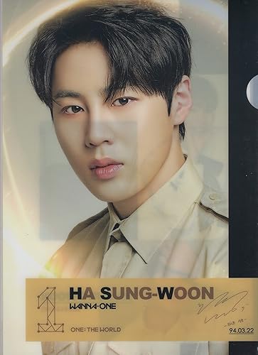 Amazon Wanna One ワナワン ハ ソンウン 하성운 Ha Sungwoon クリアファイル 韓国 Ap03 アイドル 芸能人グッズ 通販