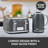 Breville Curve Electric Kettle 1.7 Litre 3KW Grey Chrome VKT227 view 6