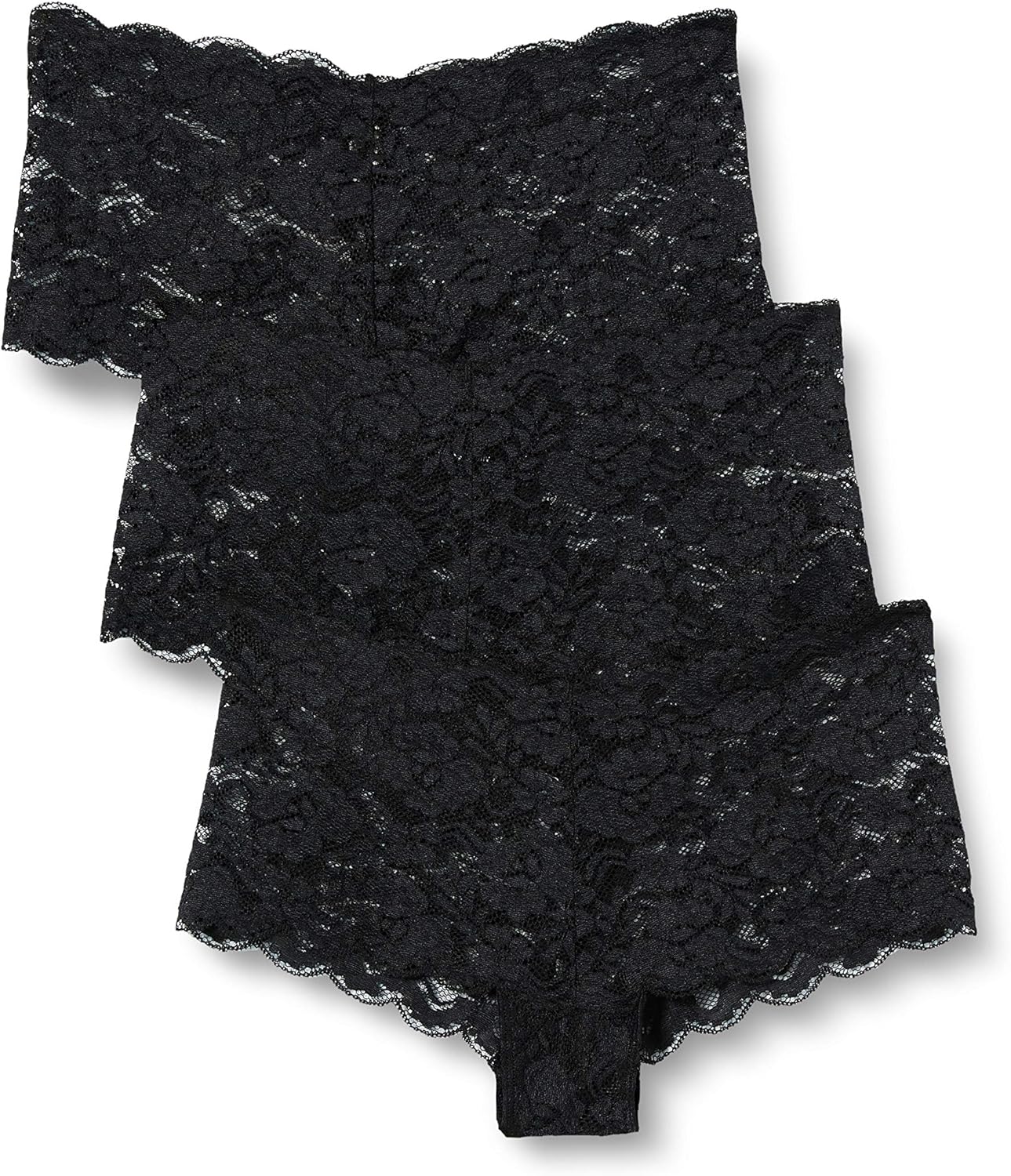 Produktbild Iris & Lilly: Hipster Slip Höschen, 3er-Set schwarz / black, sexy, Größen XS-XL Foto Produktbild Iris & Lilly: Hipster Slip Höschen, 3er-Set schwarz / black, sexy, Größen XS-XL Foto