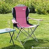 Trail Trail Outdoor Kestrel Deluxe Camping Chair High Back 120kg Capacity view 2