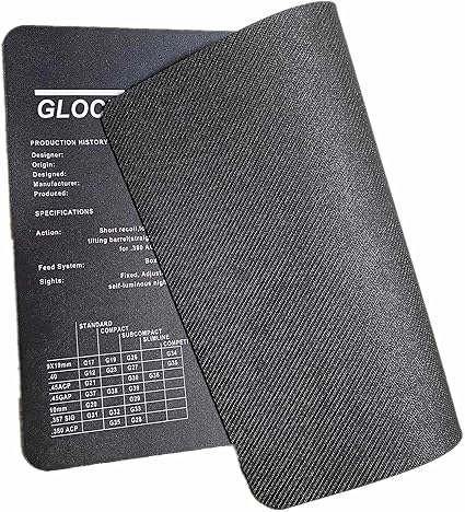 Amazon Com Ade Advanced Optics Gun Cleaning Mat 3mm Neoprene 17 X 11 Inches Waterproof Oil Resistant Hand Gun Cleaning Mat Detailed Diagram And Assembly Instruction For