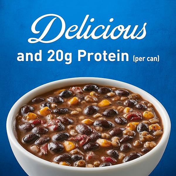 PROGRESSO SOUTHWEST-STYLE BLACK BEAN PROTEIN SOUP, VEGETARIAN, 18.5 OZ.
