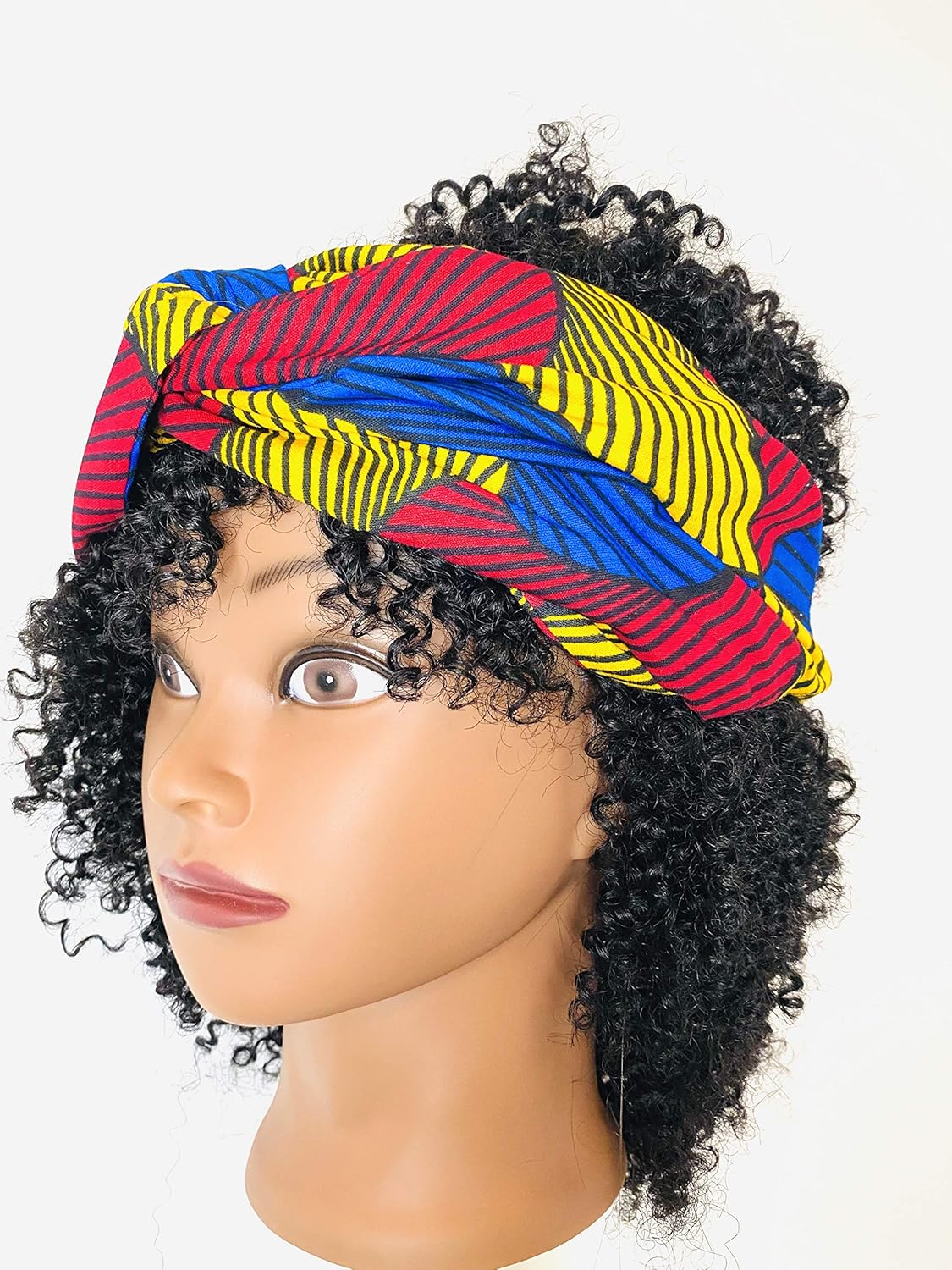 Colorful Ankara headband, Adult headband, African print