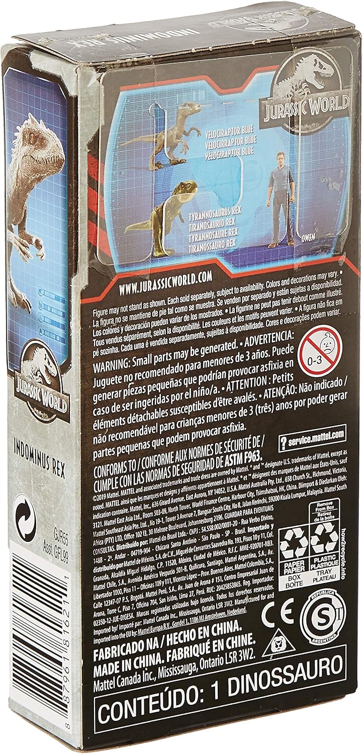 Jurassic World 6" INDOMINUS REX, Multicolor, Medium - Image 5