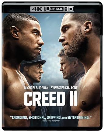 Amazon Com Creed Ii 4k Ultra Hd Blu Ray Irwin Winkler Ryan Coogler Michael B Jordan Charles Winkler Guy Riedel William Chartoff David Winkler Kevin King Templeton Sylvester Stallone Steven Caple Jr Juel Taylor Sylvester