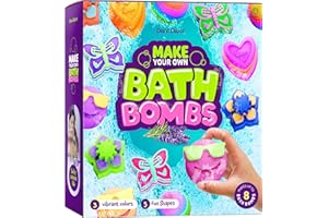 Bath Bomb Making Kit for Kids - Kids Crafts Science Project - Easter Gifts for Girls and Boys Ages 6-12 - Craft Activity Gift