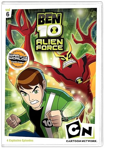 Cartoon Network: Classic Ben 10 Alien Force: Volume Six (DVD) in