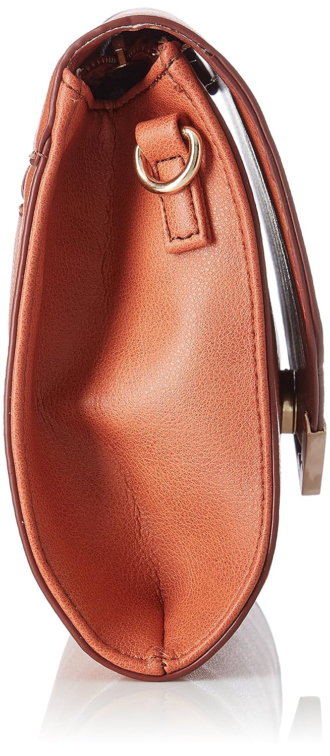 caprese yondella women's clutch (peach) ()