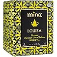Mina Louiza, Organic Moroccan Lemon Verbena Tea, Organic Herbal Tea Bags, 15 Biodegradable Sachets, Refreshing Lemon Tea Bags, Caffeine Free, Moroccan Lemon Verbena Tea Bags