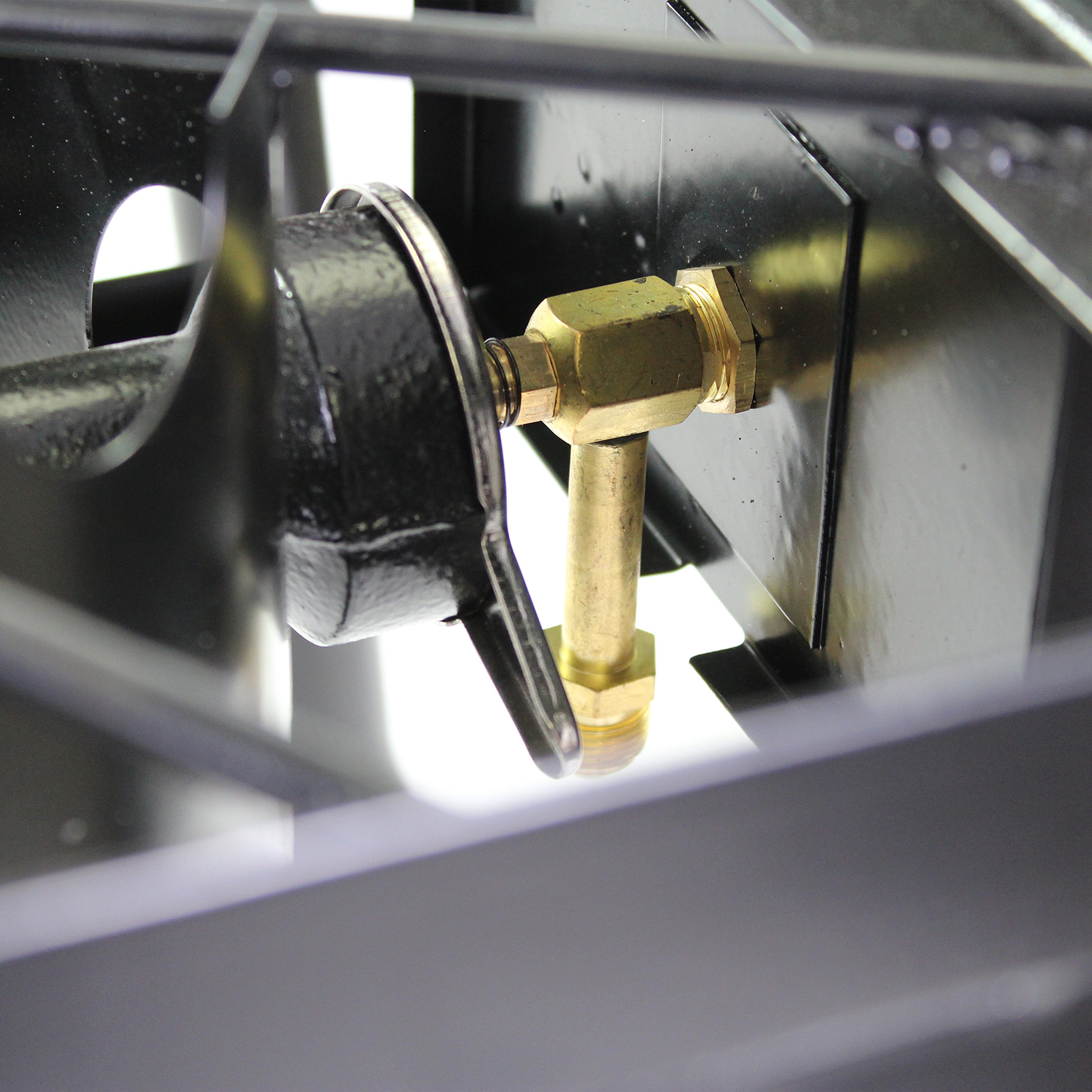 GAS ONE Portable Propane 100,000BTU HighPressure SingleBurner