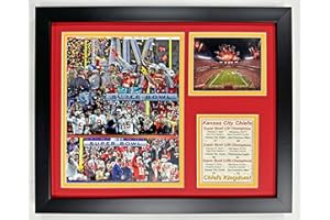 LEGENDS NEVER DIE, INC. 2023 LVIII Champions | Framed Photo Collages (Dynasty - 3x Champs, 12"x15")