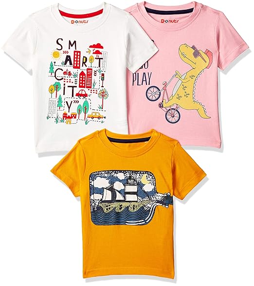 Baby Boys T-Shirt (Pack of 3)