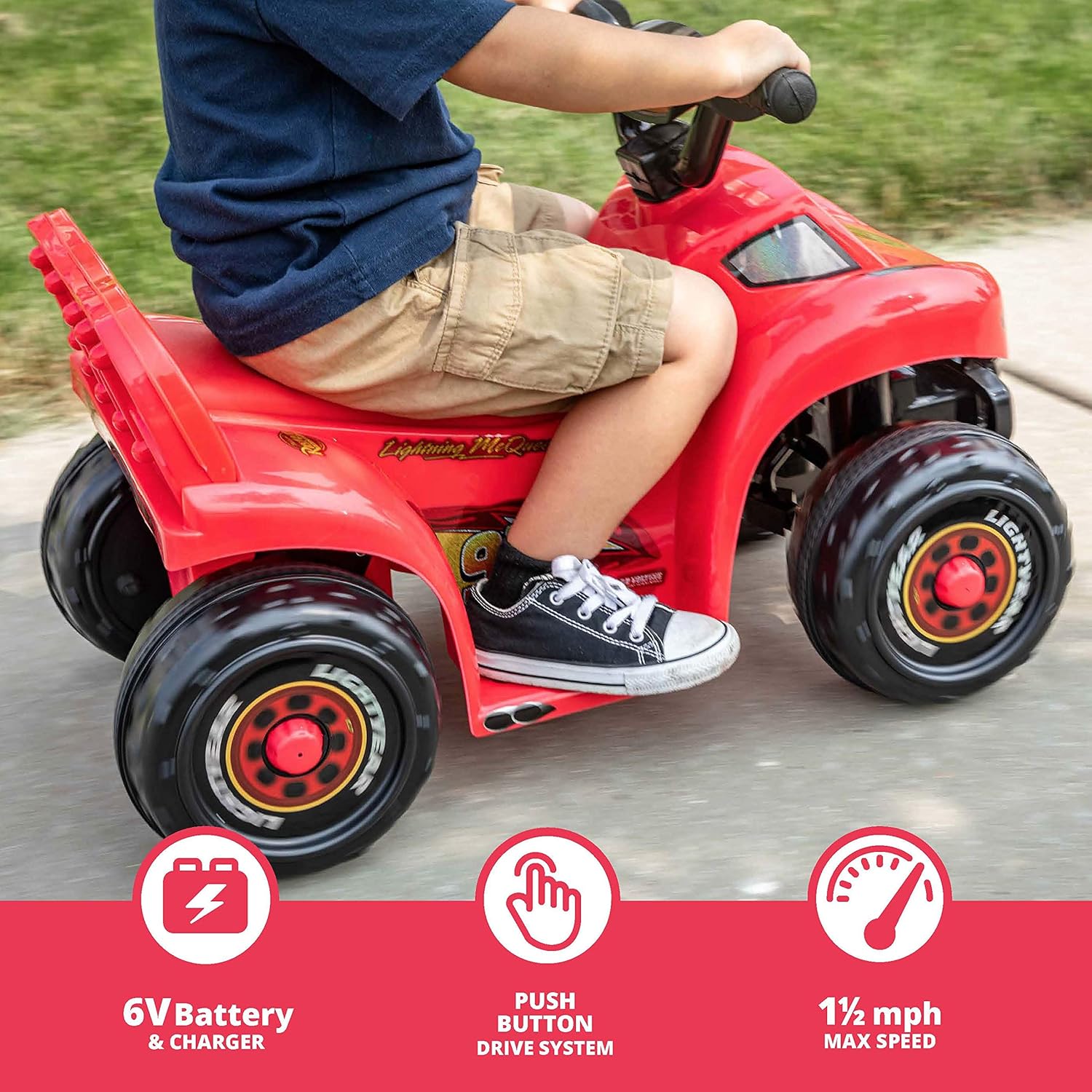 lightning mcqueen quad