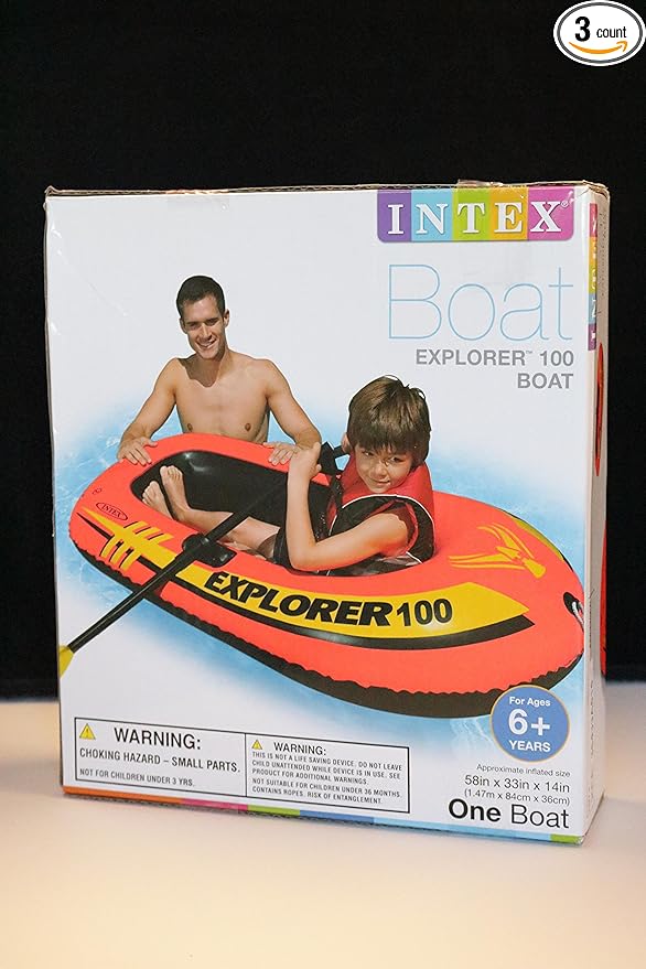 Amazon Com Intex Explorer 100 1 Person Age 6 Plus Sports Outdoors