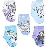 Disney Frozen Girls Toddler Multi Pack Socks Set