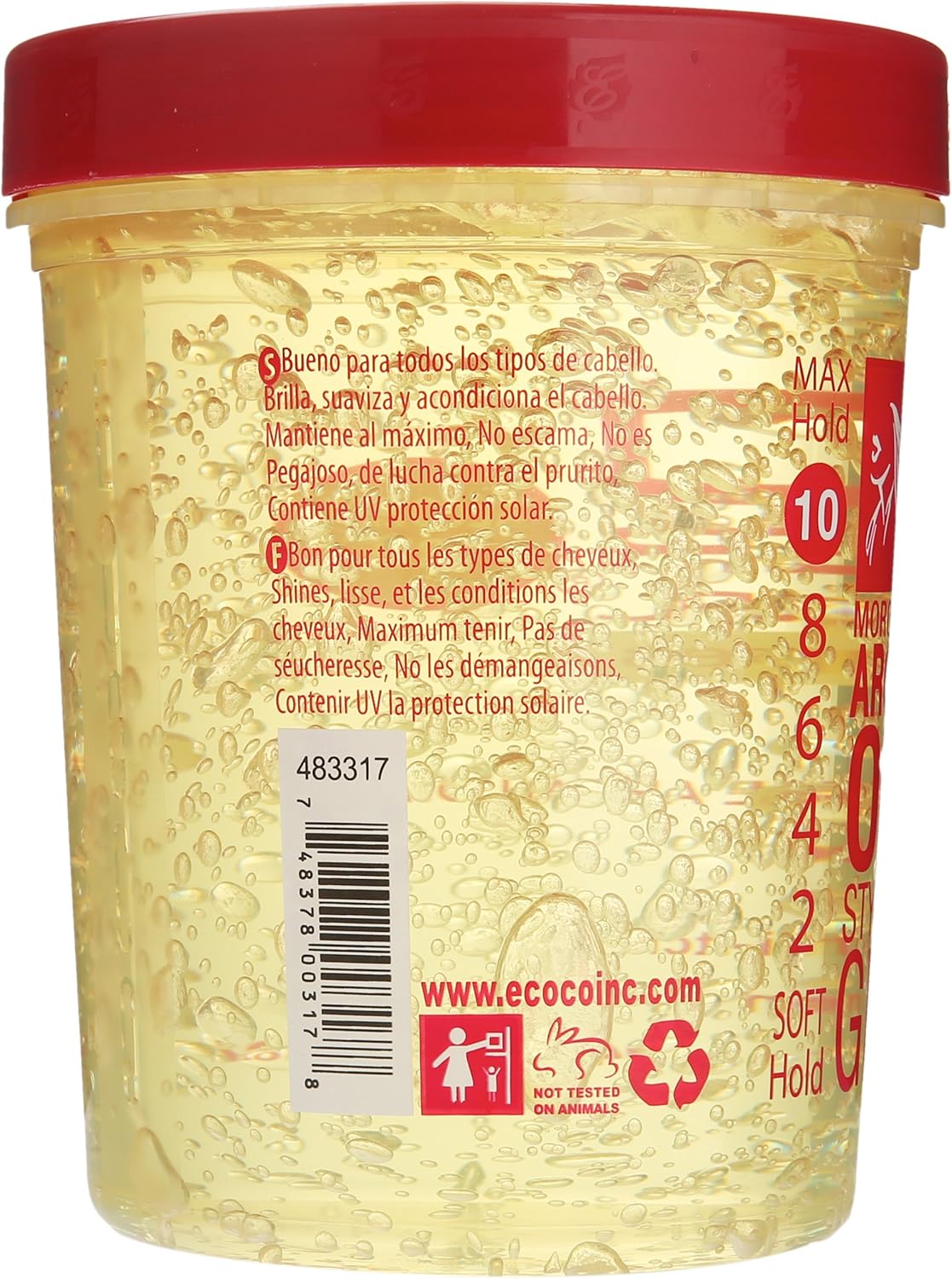 Eco Styler Moroccan Argan Oil Styling Gel 946 ml BigaMart