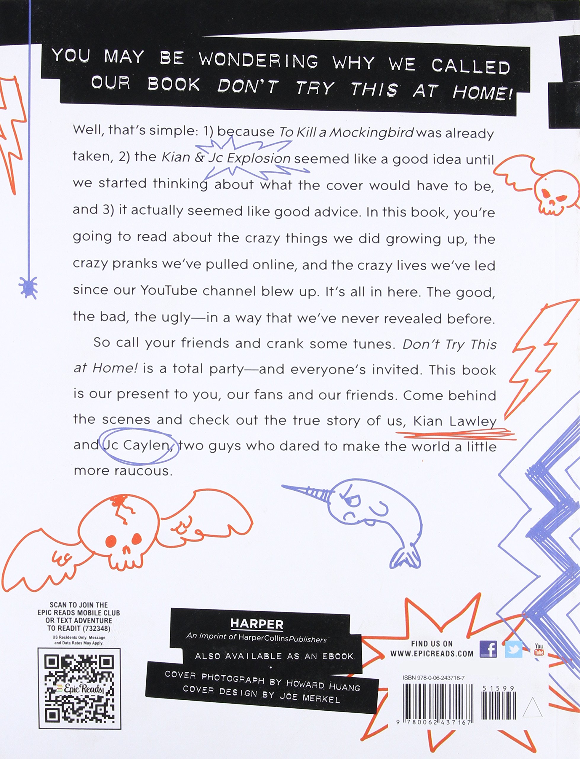 Kian And Jc Don T Try This At Home Amazon Co Uk Lawley Kian Caylen Jc 9780062437167 Books