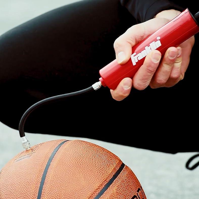 Franklin Sports Ball Pump Kit 7.5" Sports Ball Pump with Needle