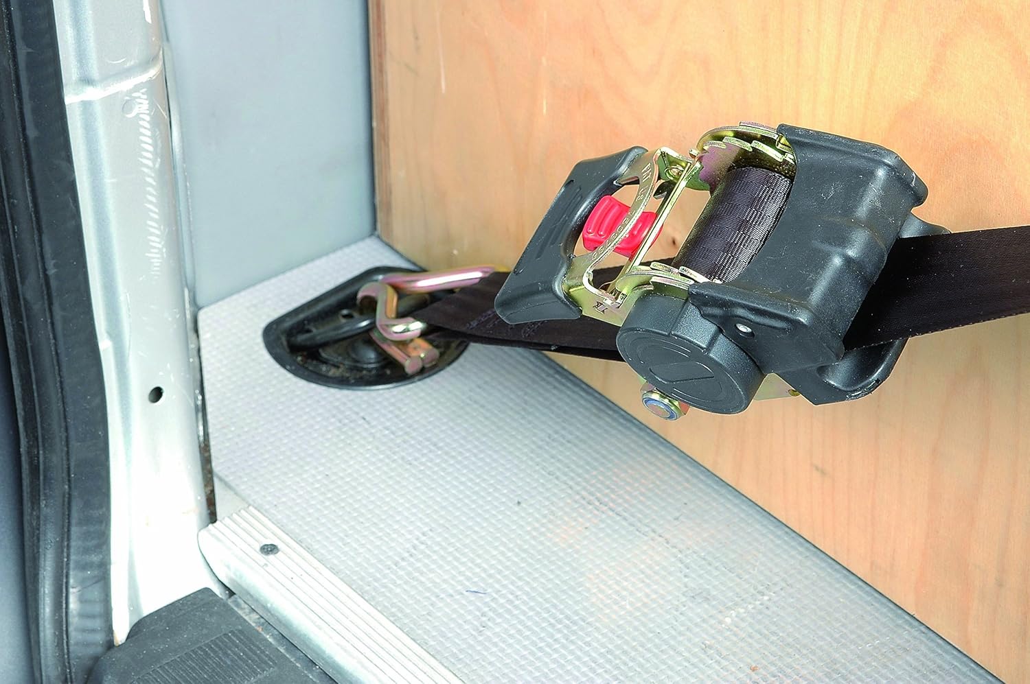 Peddinghaus Handwerkzeuge 0000500030 Ratcheted Webbing Strap, Webbing with Automatic Wind-Up Function, 50 mm / 3.0 m - Image 3