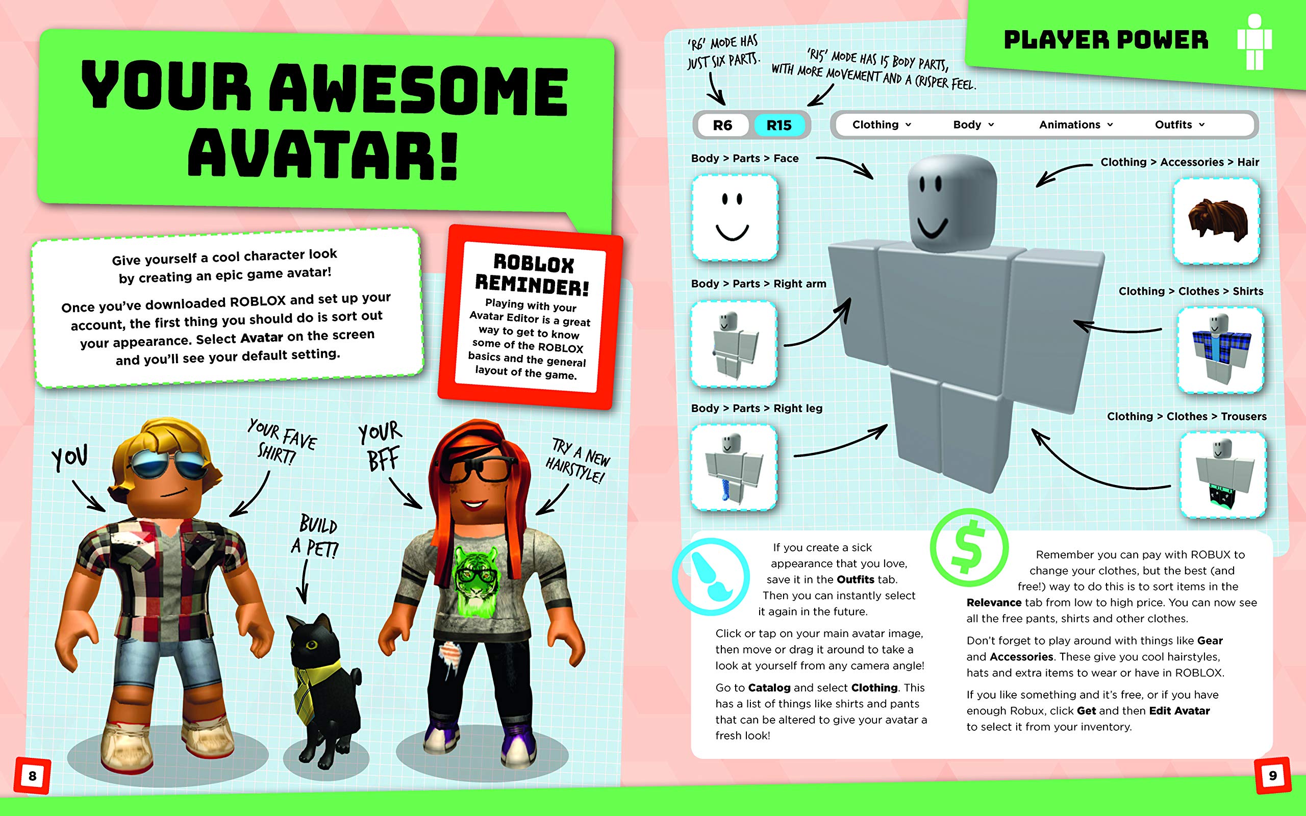 Roblox master gamers guide book
