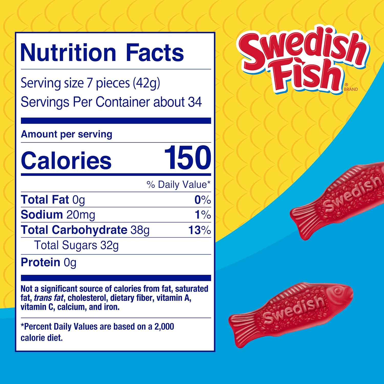 SWEDISH FISH Mini Soft & Chewy Candy, 240 - 0.21 oz Packs : Gummy Candy : Grocery & Gourmet Food