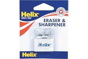 Helix Single Hole Sharpener and Eraser Set