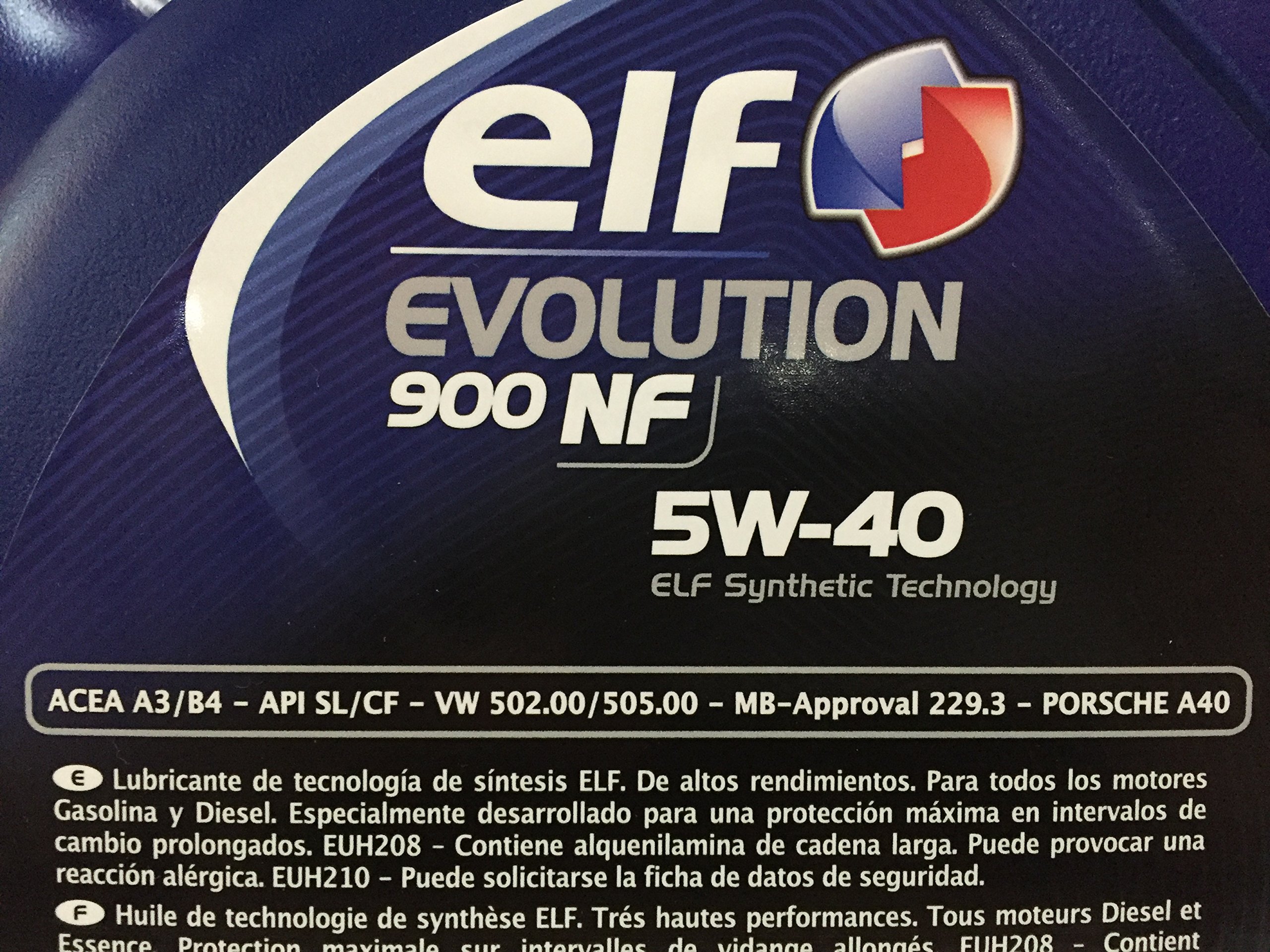 Total Elf Evolution 900 NF 5W40 Engine Oil, 5 Litre Buy Online in UAE. Automotive Products