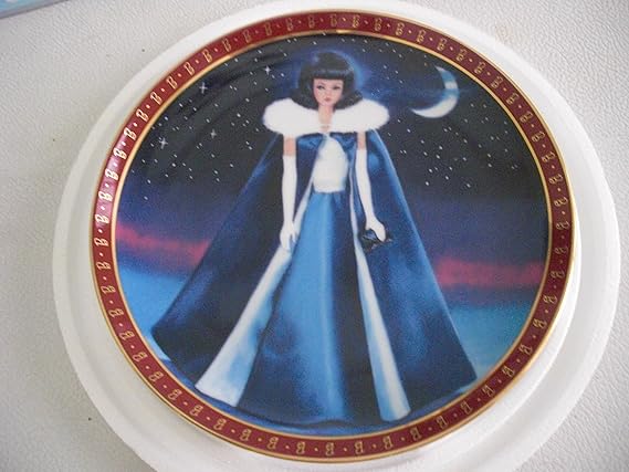 barbie collector plates value