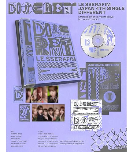 Amazon.com: LE SSERAFIM EASY 3rd Mini Album (Vol.1)
