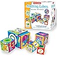 Learning Journey International LLC Play & Learn - Stacking Cubes - STEM Toddler Toys & Gifts for Boys & Girls Ages 12 Months and Up - Mind Building Developmental Learning Toy, Multi (100257)
