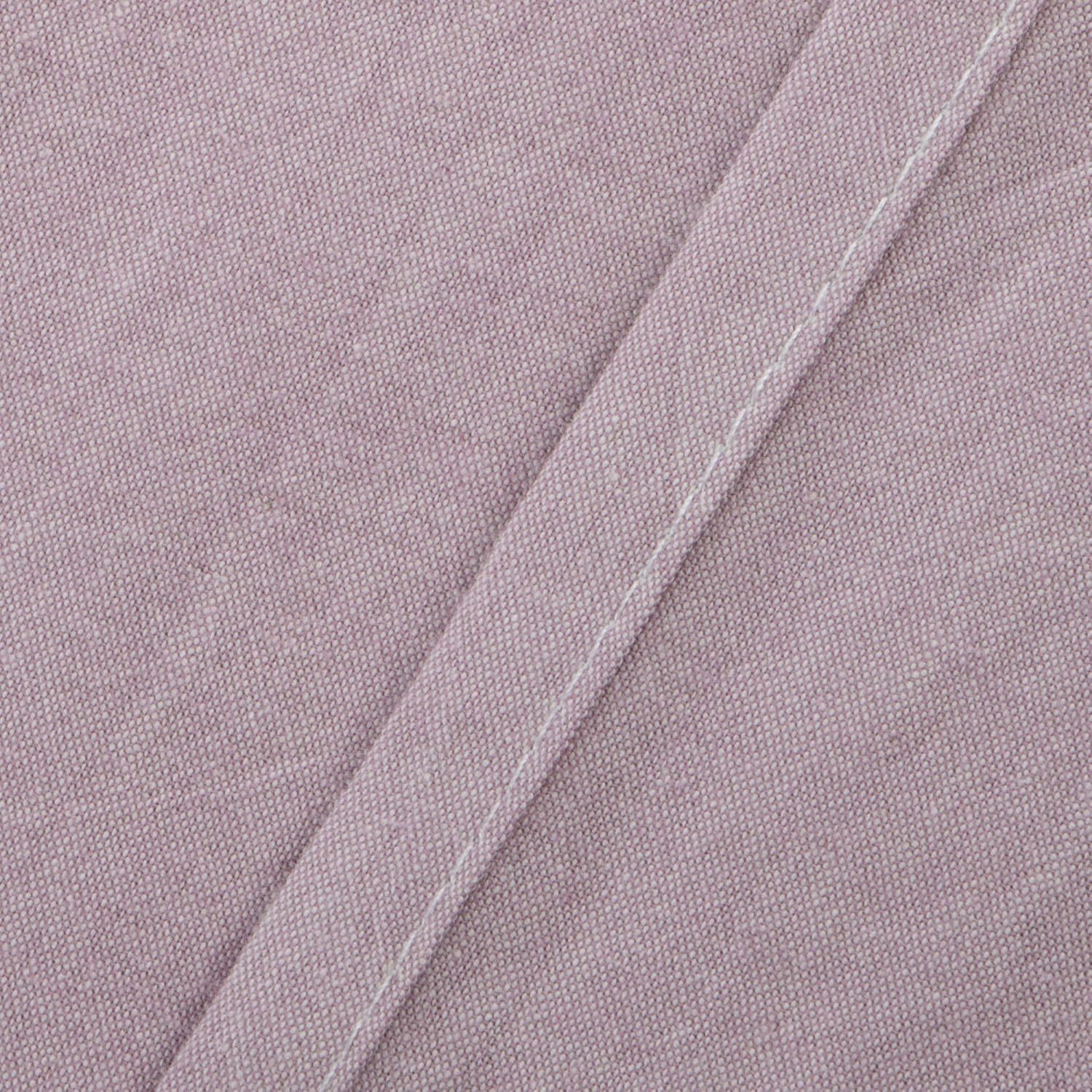 NTBAY Washed Cotton Body Pillow Cover, Breathable Yarn Dyed Solid Envelope Closure for Adults Pregnant Body Pillowcase, 20 x 54 Inches, Light Purple: Home & Kitchen