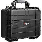Eylar Hard Gun Case Water & Shock Proof with Foam 16 inch 13 inch 6.87 inch