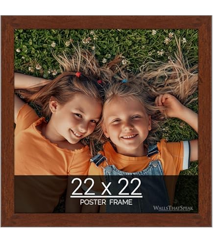 ArtToFrames Cornice In MDF Satin Nero 38,1x61 Cm Per Poster E Foto - Con Vetro Plexi E Kit Appendere