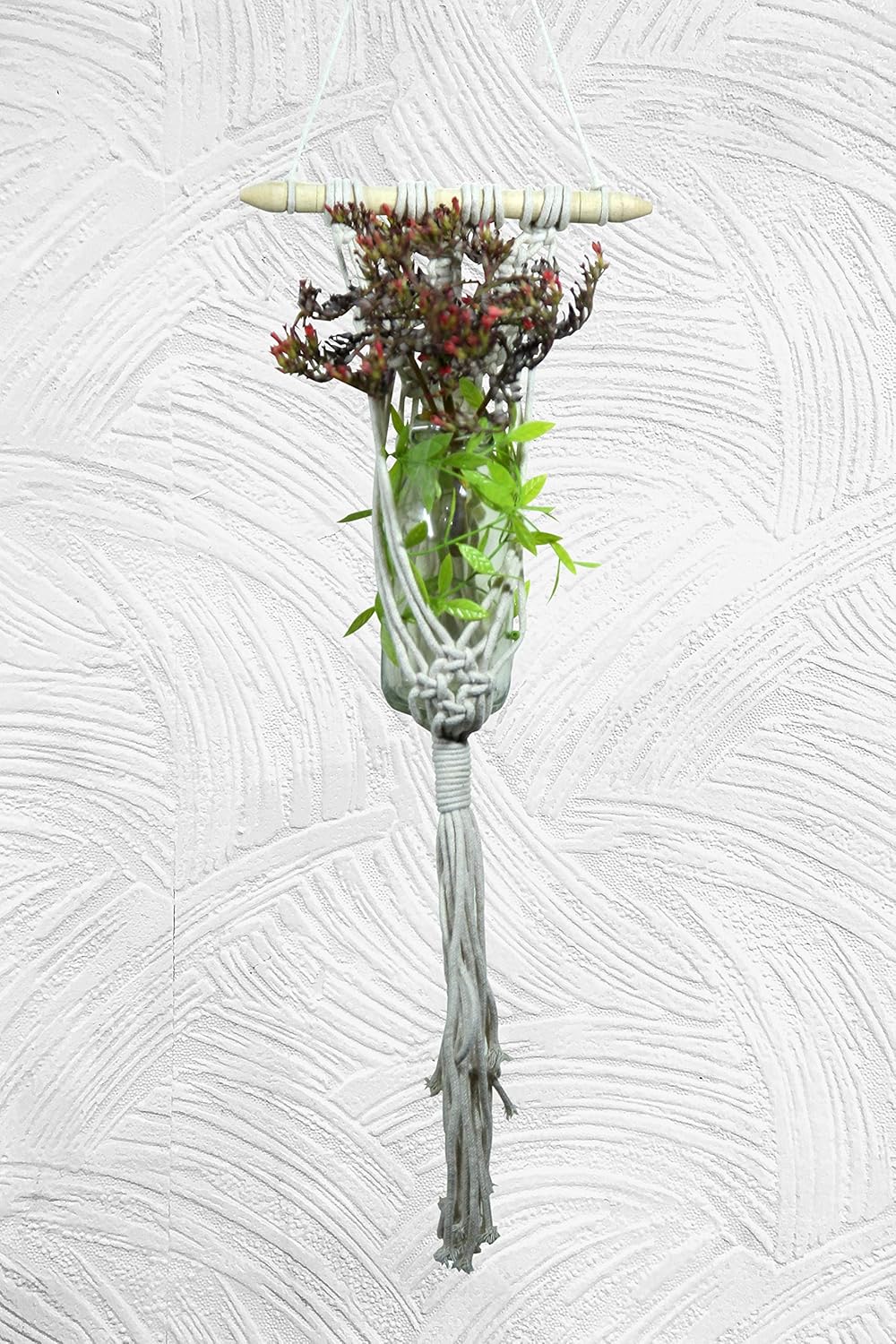 Pooja Ki Potli Macrame Handmade Washable Indoor Outdoor Boho Laghu Hanger Plant Holder Amazon In Garden Outdoors