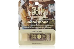 Sun Bum SPF 30 Sunscreen Lip Balm | Vegan and Cruelty Free Broad Spectrum UVA/UVB Lip Care with Aloe and Vitamin E for Moistu