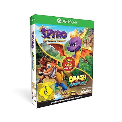 Spyro + Crash Remastered Spiele Bundle - [Xbox One]