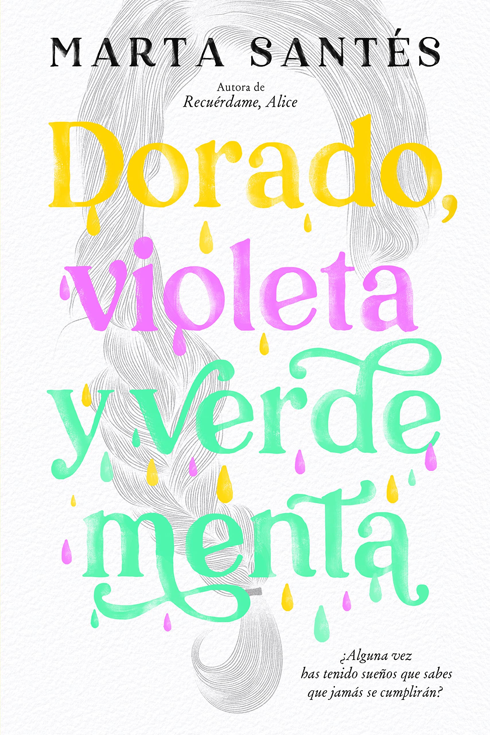 Dorado, violeta y verde menta (Titania fresh)