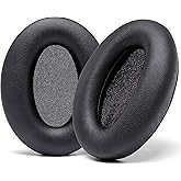 WC Wicked Cushions Extra Thick Replacement Earpads Compatible with Sony WH-1000XM3 Headphones - Black