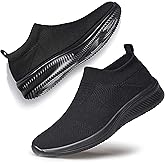 vibdiv Pull-on Shoes Women Sock Sneakers Walking Jogging Yoga Casual Lightweight Indoor Outdoor