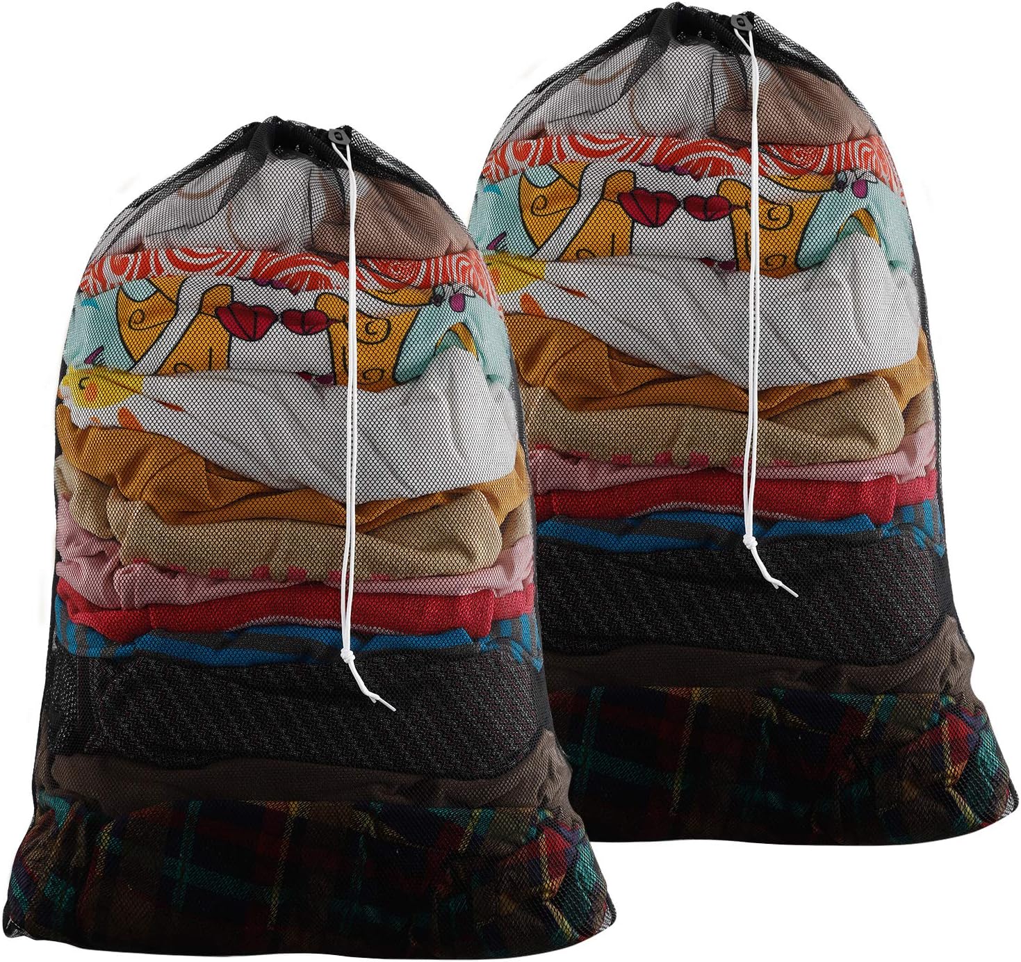 Wanapure Commercial Large Mesh Laundry Bag (2 Mesh