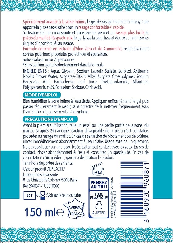 raser la zone intime