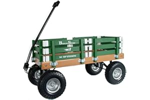 THE BERLIN FLYER Berlin Flyer Sport Wagon - Model F410 - Amish Made in Ohio, USA - 10" No-Flat Tires (Emerald Green)