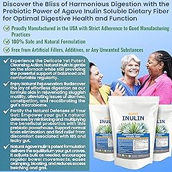 Inulin Powder (16oz/1lbs) Gentle Agave Inulin