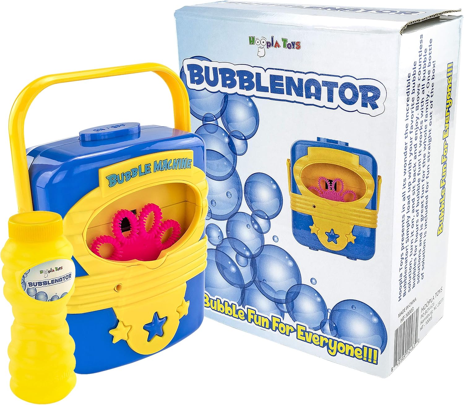 Hoopla Toys HT10003 Bubblenator Deluxe Bubble Blower Amazon.co.uk
